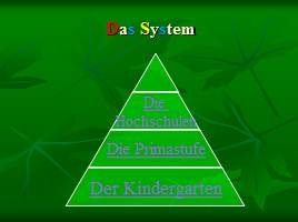 Das System der deutschen Bildung, слайд 3