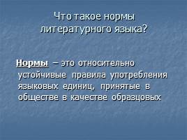 Понятие о норме литературного языка - Типы норм, слайд 2