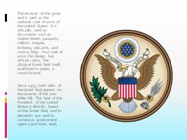 The Symbols of the USA, слайд 9