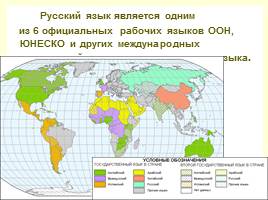 Международное значение русского языка, слайд 13