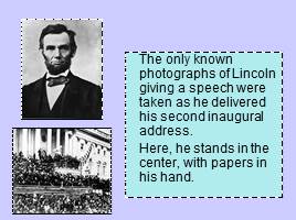 Abraham Lincoln, слайд 15