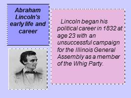 Abraham Lincoln, слайд 5