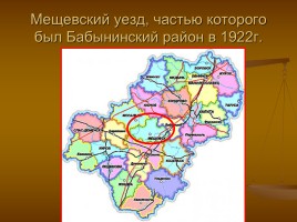 Введение продналога на территории современного Бабынинского района в конце 1921 - начале 1922 годов, слайд 10