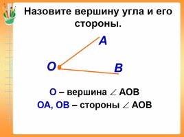 Угол - Прямой угол - Виды углов, слайд 5