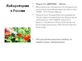 ГМО и ГМ (ГМИ), слайд 6