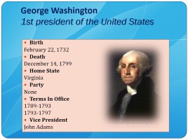 George Washington, слайд 2