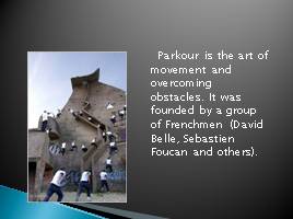 Parkour - Паркур, слайд 3