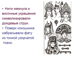 ИЗО 7 класс «Русская народная одежда», слайд 13