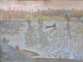 Река Дон в пейзажной живописи донских художников, слайд 32