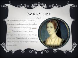 Queen Elizabeth I, слайд 3