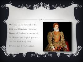 Queen Elizabeth I, слайд 7