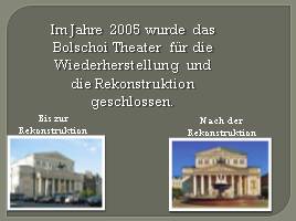 Das Bolschoi Theater (Театры мира), слайд 6