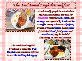 English food and tables manners, слайд 13