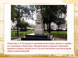 Памятники города Воронежа, слайд 10