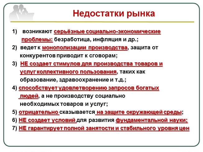 Презентация Рынок, его функции и виды