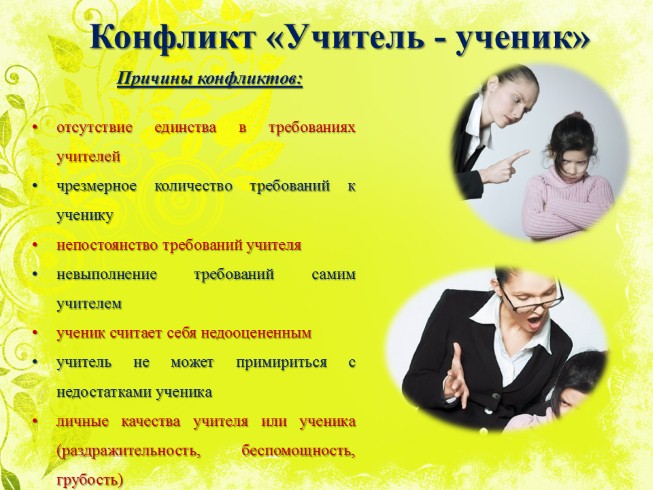 Презентация - Родительское собрание Школьные конфликты