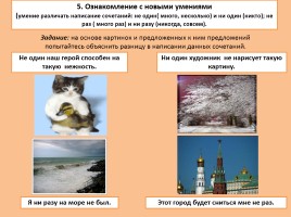 Урок русского языка в 7 классе «Отрицательные частицы НЕ и НИ», слайд 12