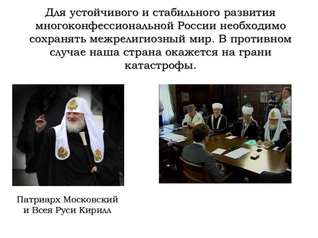 Презентация - Религия в современном мире