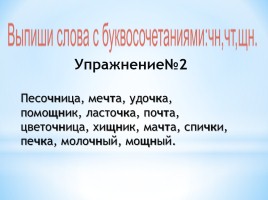 Правописание буквосочетаний с шипящими звуками, слайд 14