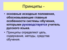 Лекция «Принципы обучения русскому языку», слайд 2