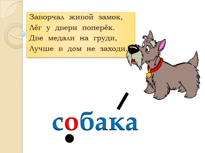 Слово «Собака» (русский язык)