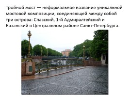 Знаменитые мосты города Санкт-Петербурга, слайд 18