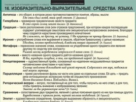 Таблицы по русскому языку, слайд 107