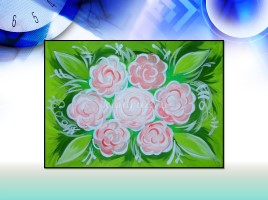 Урок ИЗО - Декоративная композиция «Цветы», слайд 8