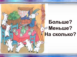 Математика 1 класс «На сколько больше? - На сколько меньше?» Урок 2, слайд 24