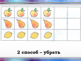 Математика 1 класс «На сколько больше? - На сколько меньше?» Урок 2, слайд 26