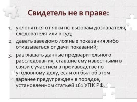 Процессуальное право: уголовный процесс, слайд 15