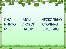 Урок русского языка 6 класс «Местоимение как часть речи», слайд 4