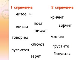 Урок русского языка 5 класс «Спряжение глаголов», слайд 12
