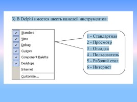Основы программирования в DELPHI, слайд 5
