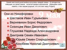 Интерактивный альбом «Чтим Великий День Победы!», слайд 4