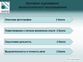 Об устной части ОГЭ по русскому языку, слайд 26