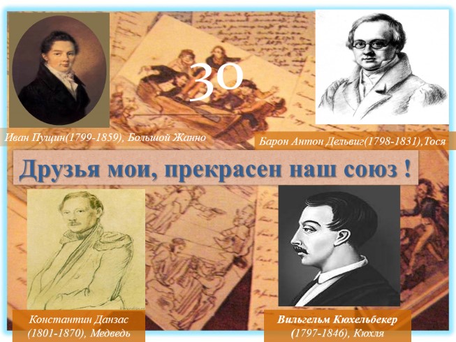 Презентация Любовь и дружба в лирике А.С. Пушкина