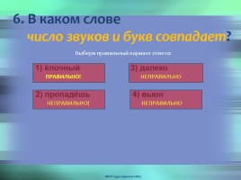 Тест по теме «Фонетика и орфоэпия», слайд 7