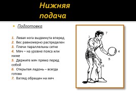 Волейбол (обучение технике волейбола), слайд 12