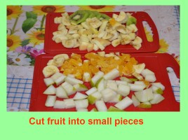 Fruit salad (на английском языке), слайд 4