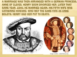 Henry VIII, слайд 10
