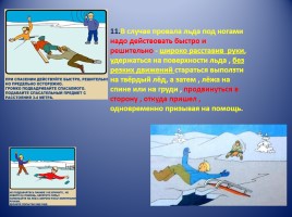 Памятка «Правила поведения на водоёмах в осенне-зимний период», слайд 10