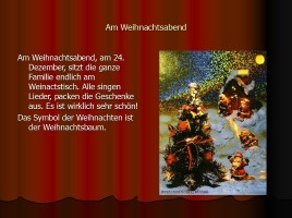 Урок немецкого языка «Weihnachten» (рекомендуется использовать на уроке во 2-й четверти, перед Рождеством), слайд 6