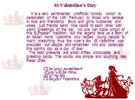 Внеклассное мероприятие «День Святого Валентина» (на английском языке), слайд 3