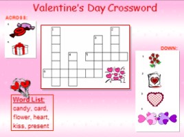 Внеклассное мероприятие «День Святого Валентина» (на английском языке), слайд 9