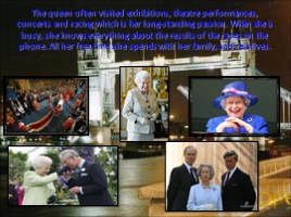 Английская королева - Queen Elizabeth II (на английском языке), слайд 13