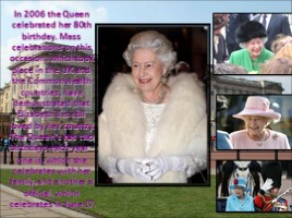 Английская королева - Queen Elizabeth II (на английском языке), слайд 14