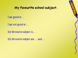 Приложение к уроку английского языка в 5 классе по теме «Favourite school subjects», слайд 11