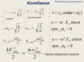 Физика в формулах - Подготовка к ЕГЭ «Механика», слайд 12