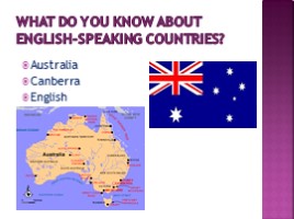 Урок английского языка 7 класс «Англоговорящие страны - English-speaking Countries», слайд 16